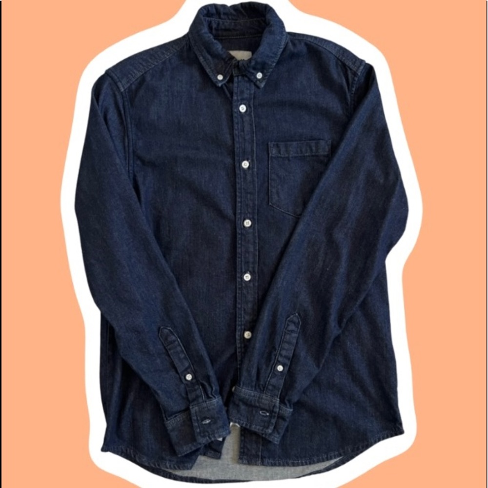 carhartt wip denim button down